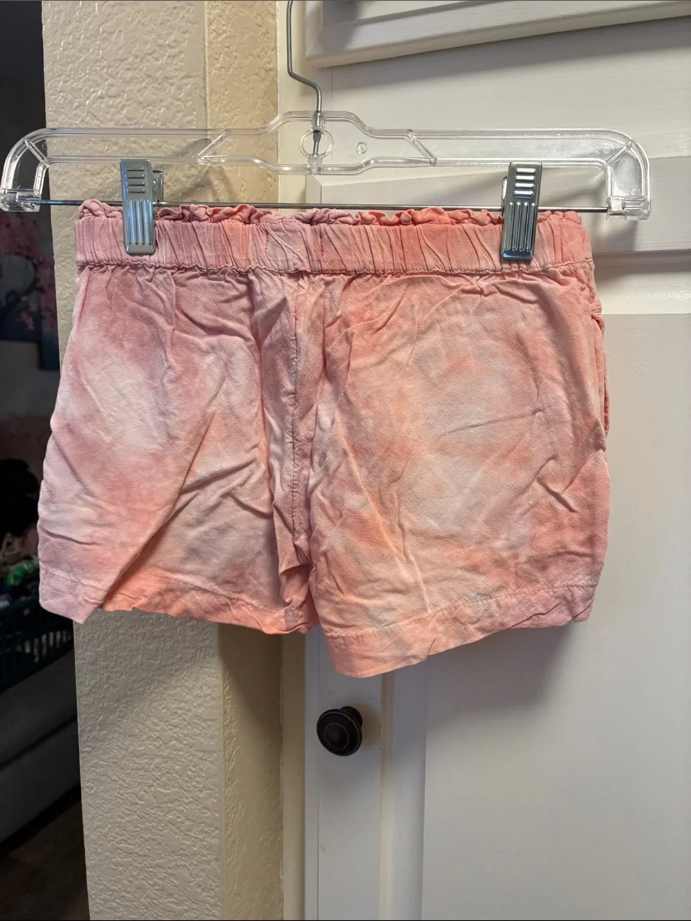 3 for $15 🦋🦋 Girls Roxy Girl  Pink and white Tie-Dye Lounge Shorts